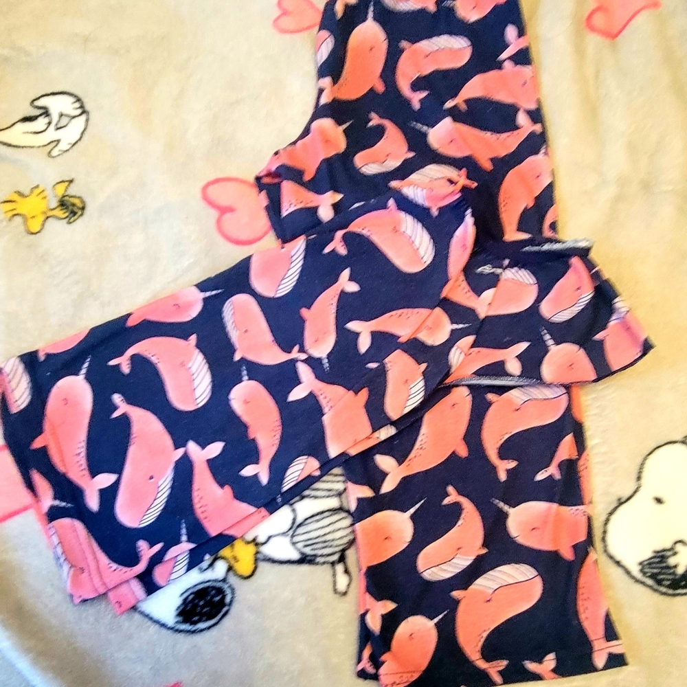 Carters Whale pajama set